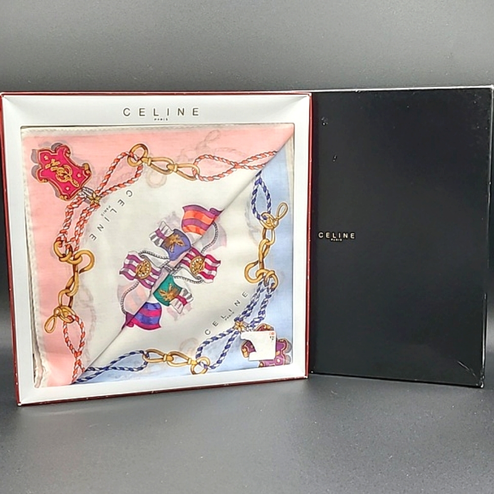 CELINE handkerchiefs set of 2